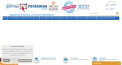 Desktop Screenshot of portalreclamos.com
